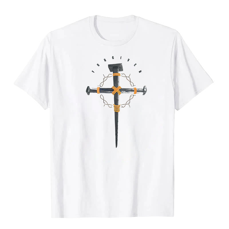 T-shirt Croix du Pardon de Christianartworkshop - Blanc - 2XL - image 0