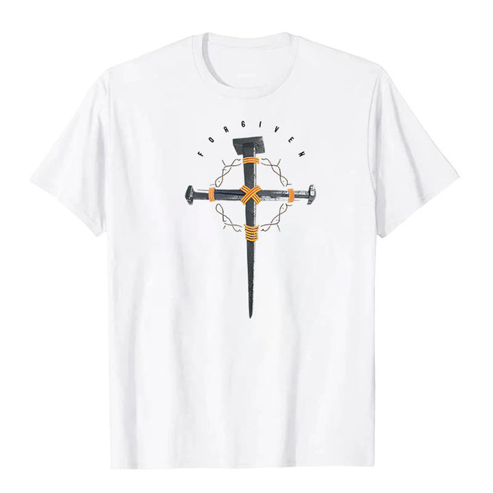 T-shirt Croix du Pardon de Christianartworkshop - Blanc - 2XL - image 0