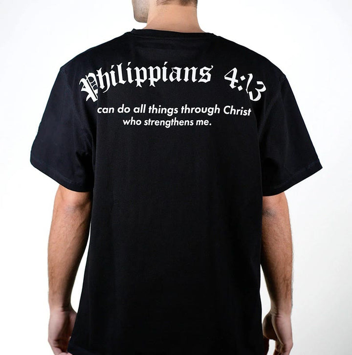 Christianartworkshop Philippiens 4:13 « Je peux tout faire » T-shirt Force - image 3