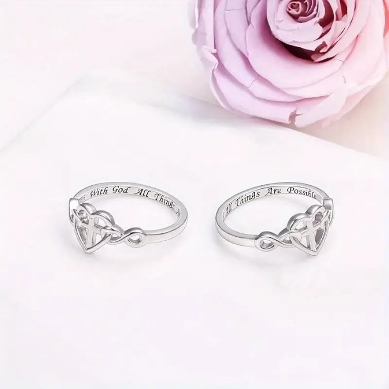 Christianartworkshop Croix du Cœur - Alliance : Avec Dieu, tout est possible - image 4