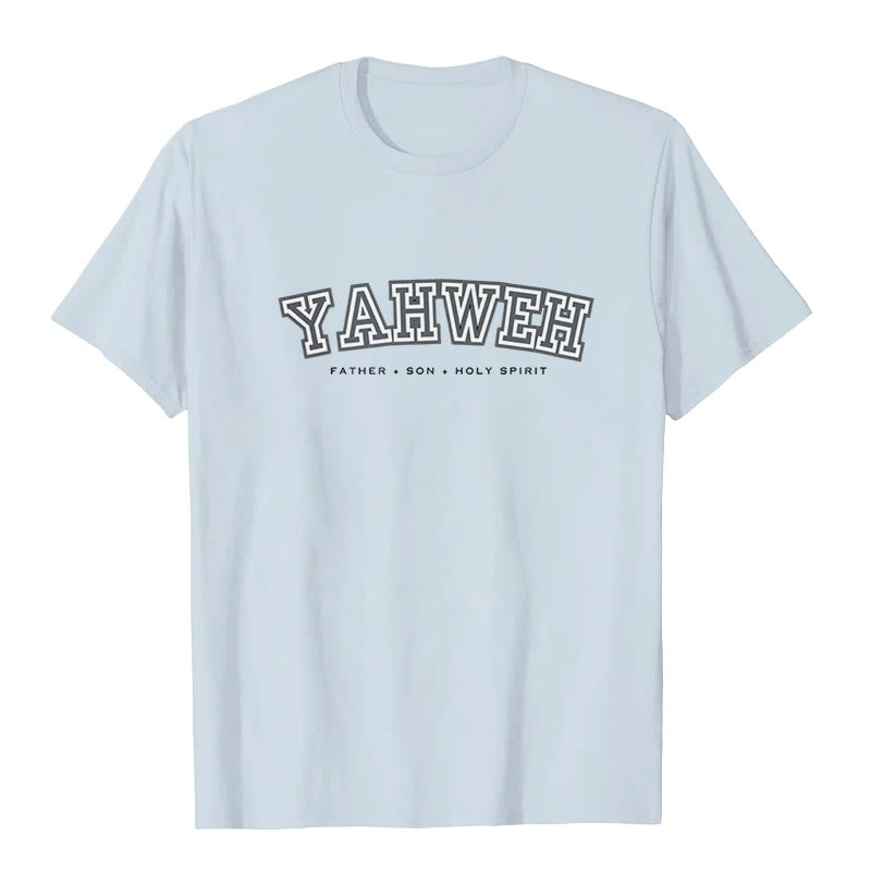 T-shirt à manches courtes Christianartworkshop « YAHWEH » - Bleu - 2XL - image 3