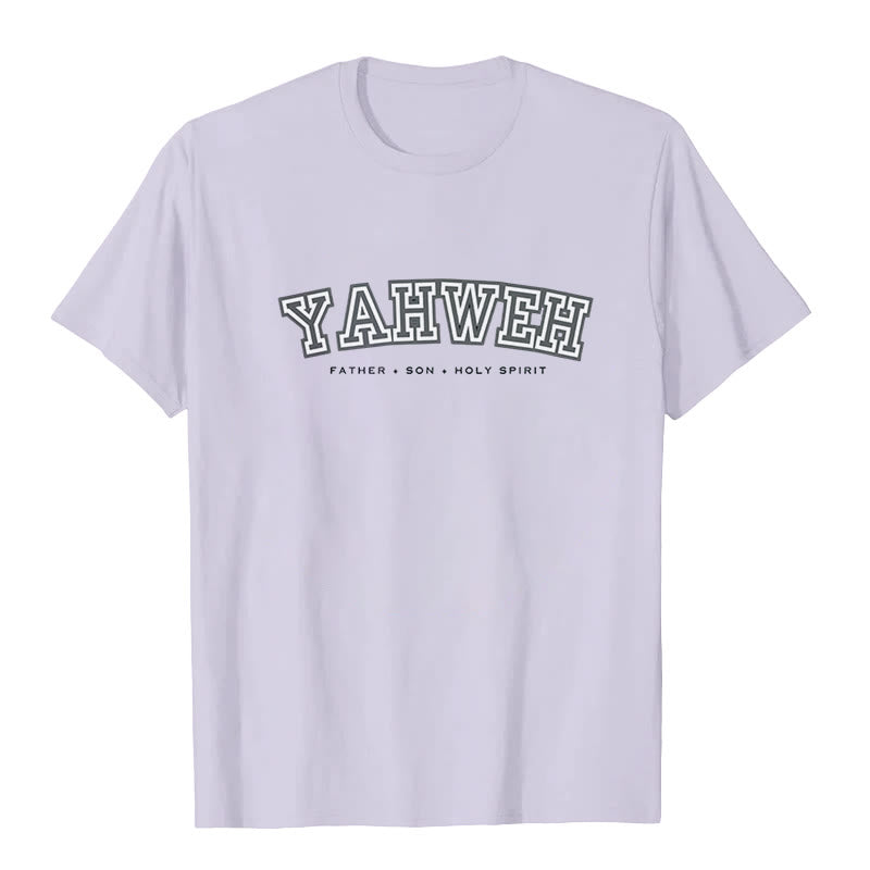 T-shirt à manches courtes Christianartworkshop « YAHWEH » - Violet - 2XL - image 7