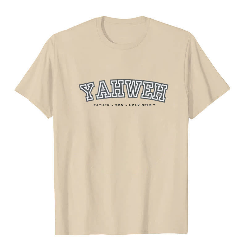 T-shirt à manches courtes Christianartworkshop « YAHWEH » - Beige - 2XL - image 2