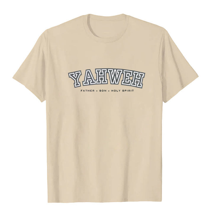 T-shirt à manches courtes Christianartworkshop « YAHWEH » - Beige - 2XL - image 2