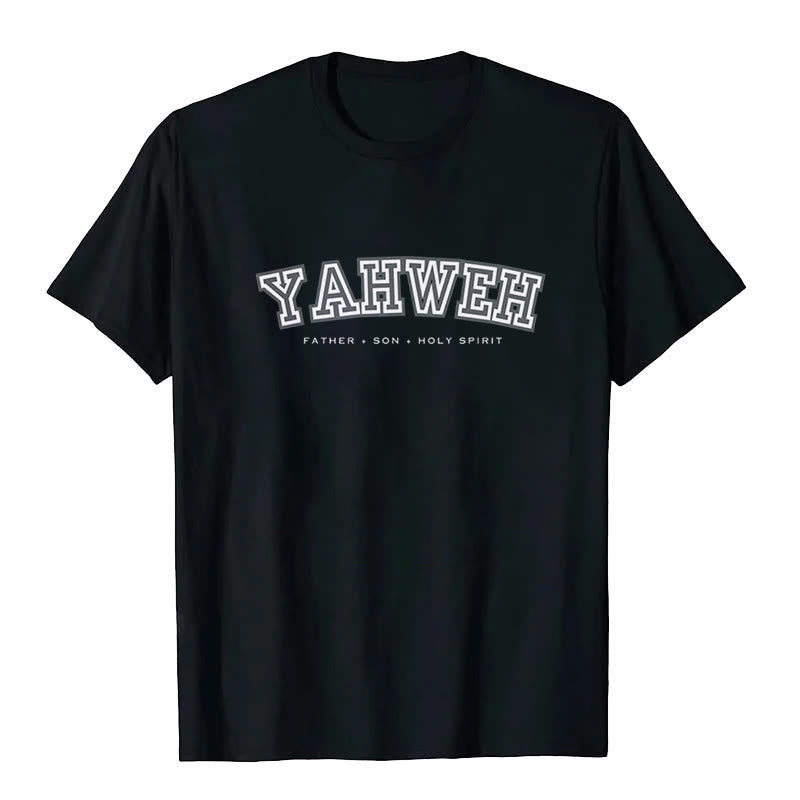 T-shirt à manches courtes Christianartworkshop « YAHWEH » - Noir - 2XL - image 1