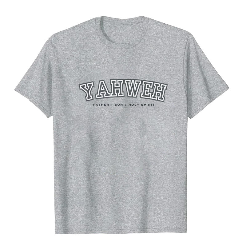 T-shirt à manches courtes Christianartworkshop « YAHWEH » - Gris - 2XL - image 8