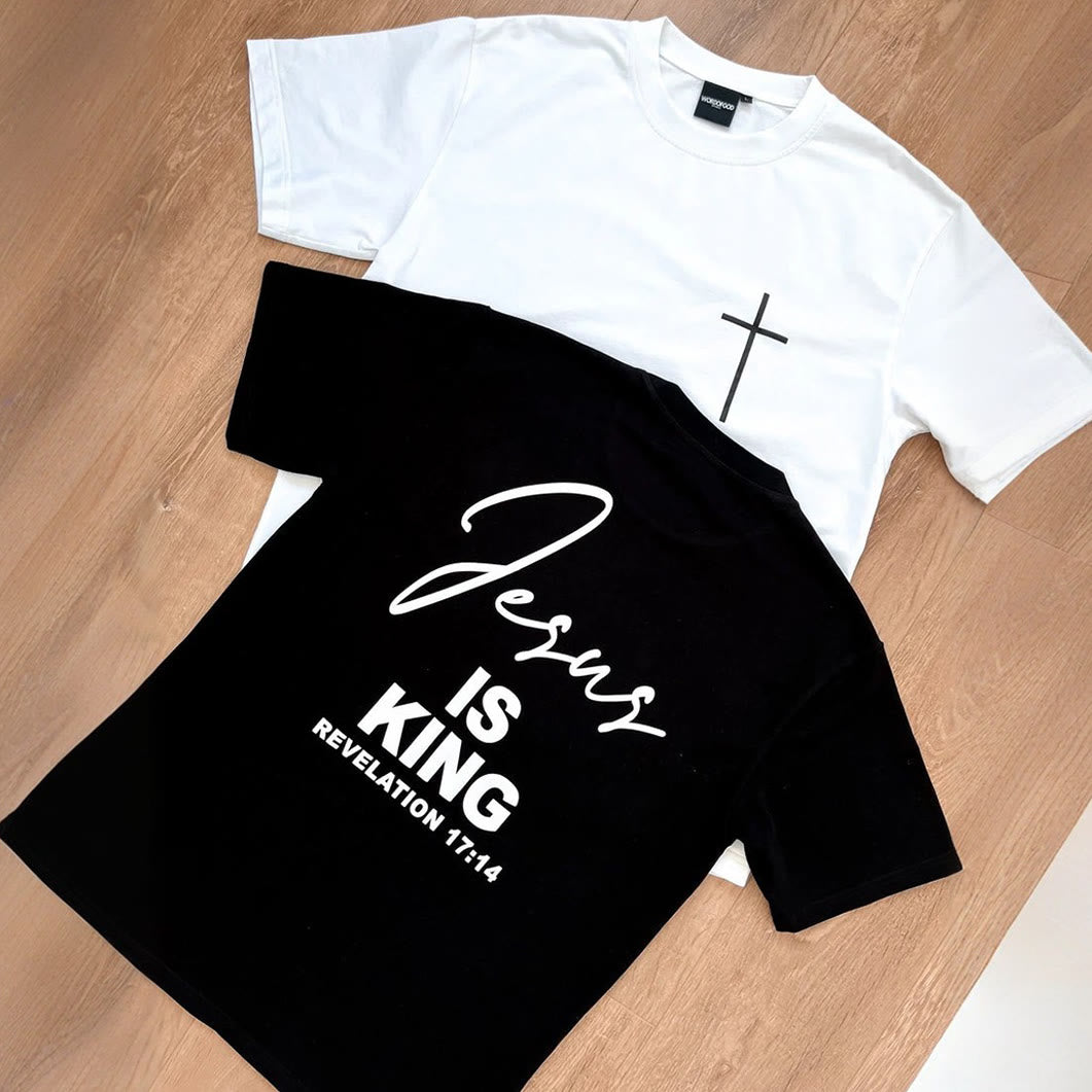 T-shirt Christianartworkshop « Jésus est roi » - image 2