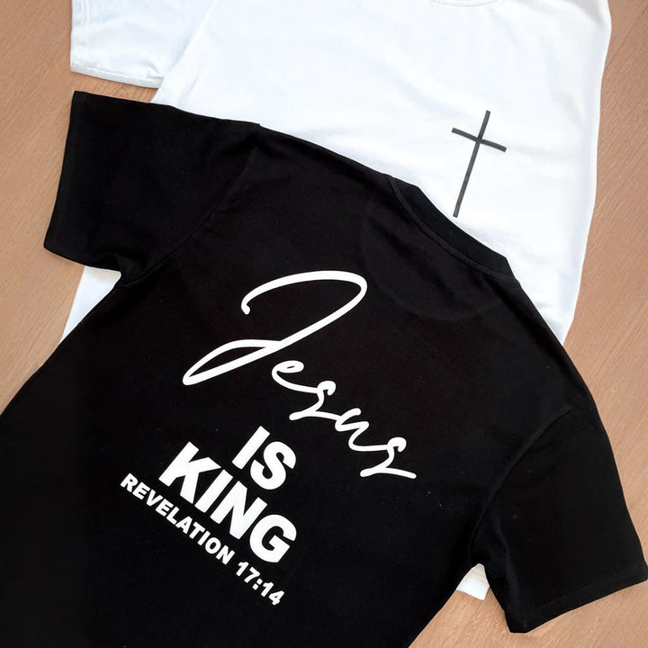 T-shirt Christianartworkshop « Jésus est roi » - image 1