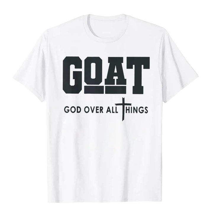 T-shirt Christianartworkshop « DIEU AVANT TOUT » - Blanc - 2XL - image 0