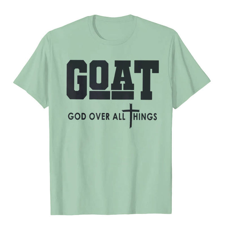 T-shirt Christianartworkshop « DIEU AVANT TOUT » - Vert clair - 2XL - image 8
