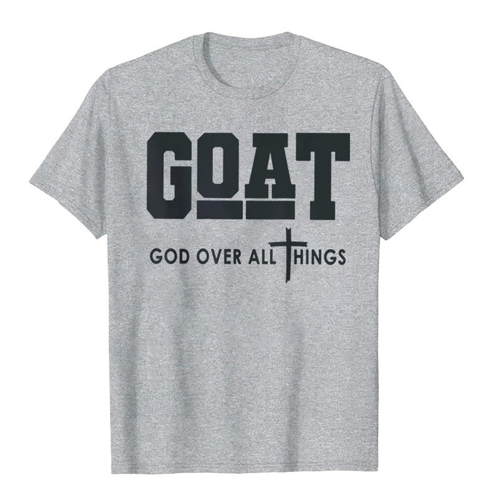 T-shirt Christianartworkshop « DIEU AVANT TOUT » - Gris - 2XL - image 11