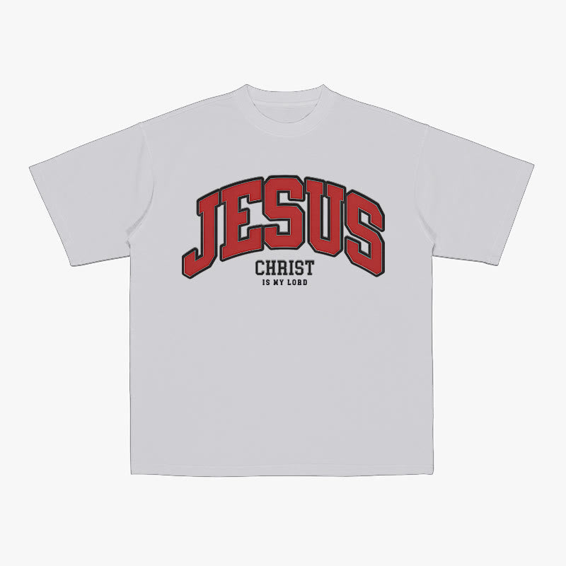 T-shirt chrétien Christianartworkshop « Déclaration audacieuse : Jésus-Christ est mon Seigneur » - Gris - 2XL - image 8