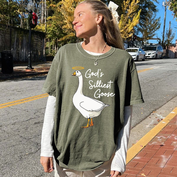 T-shirt délavé à l'oie le plus ridicule de Dieu, atelier d'art chrétien - image 8