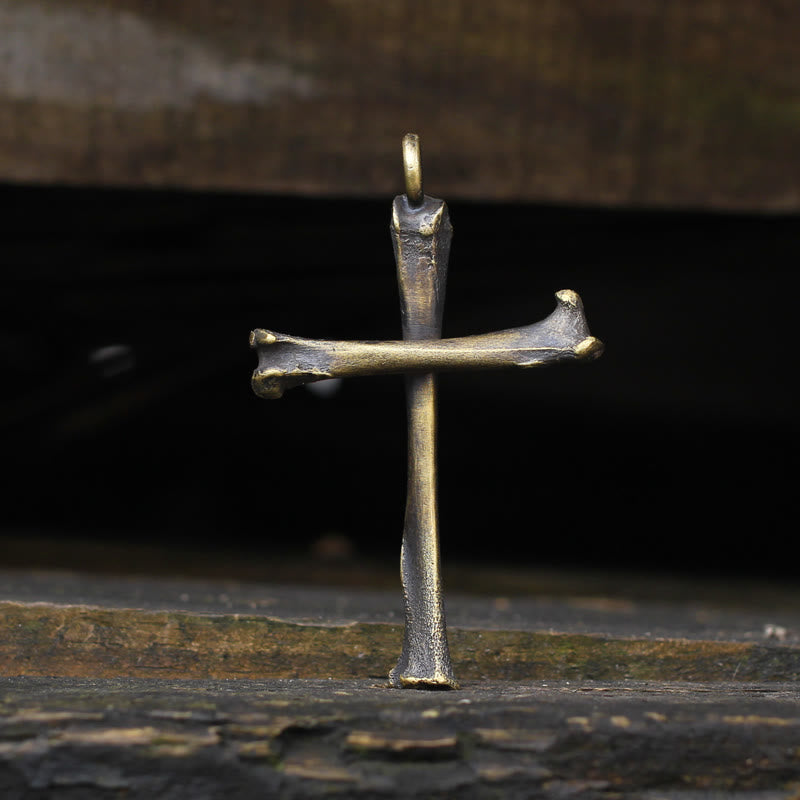 Collier moderne et minimaliste en argent sterling 925 en forme d'os, signé Christianartworkshop : Exprimez votre personnalité en toute simplicité - image 1