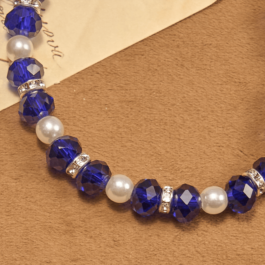 Bracelet extensible moderne en cristal transparent avec crucifix et médaille miraculeuse : une expression de foi contemporaine - image 26