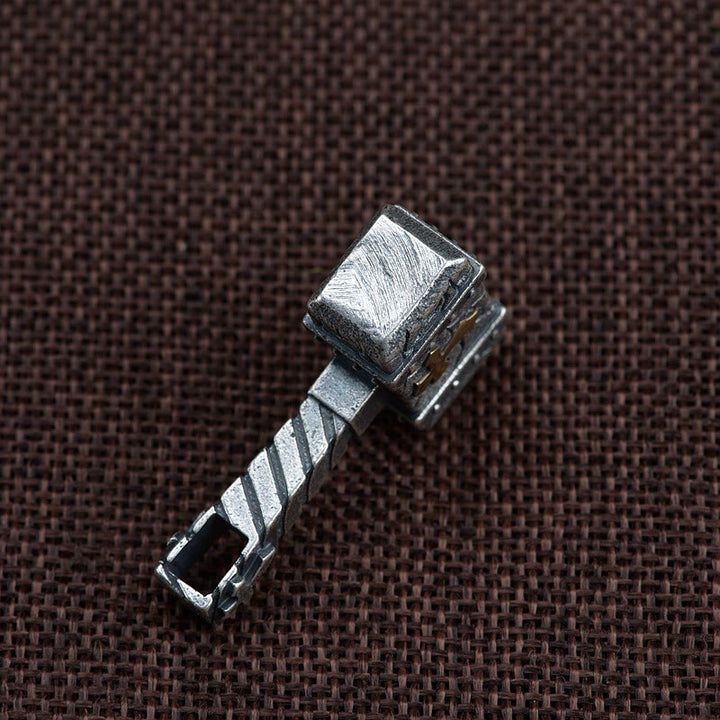 Collier Croix Marteau Sacrée en Argent 925 de Christianartworkshop : Symbole de foi robuste au charme rétro - image 5