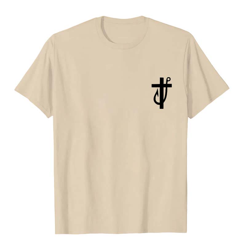 T-shirt unisexe Christianartworkshop « Jésus a fait de moi un pêcheur » Marc 1:17 - image 13