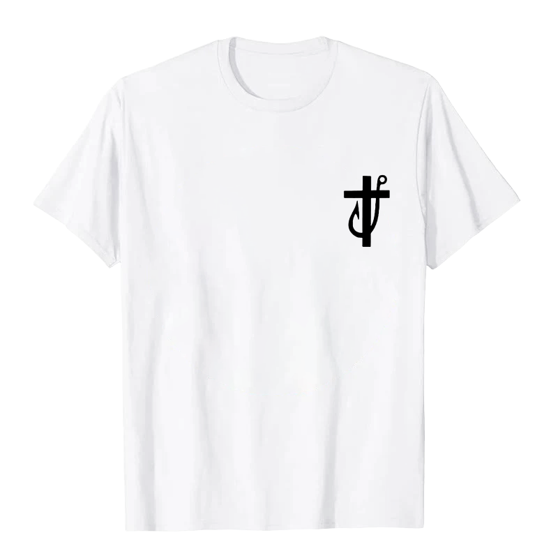 T-shirt unisexe Christianartworkshop « Jésus a fait de moi un pêcheur » Marc 1:17 - image 7