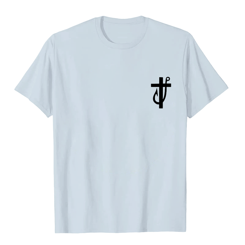 T-shirt unisexe Christianartworkshop « Jésus a fait de moi un pêcheur » Marc 1:17 - image 1