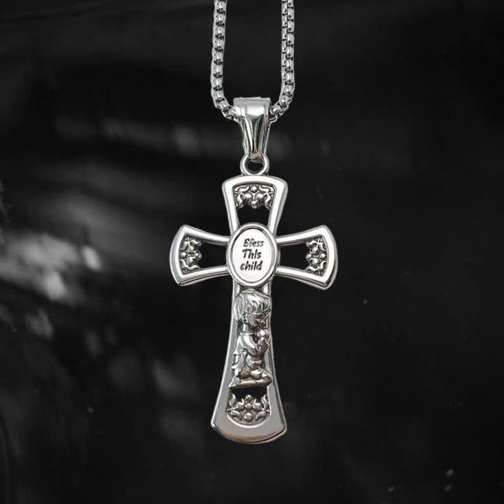 Collier « Enfant de Dieu » de Christianartworkshop : Un compagnon fidèle pour les jours de foi - Couleur argentée - image 4