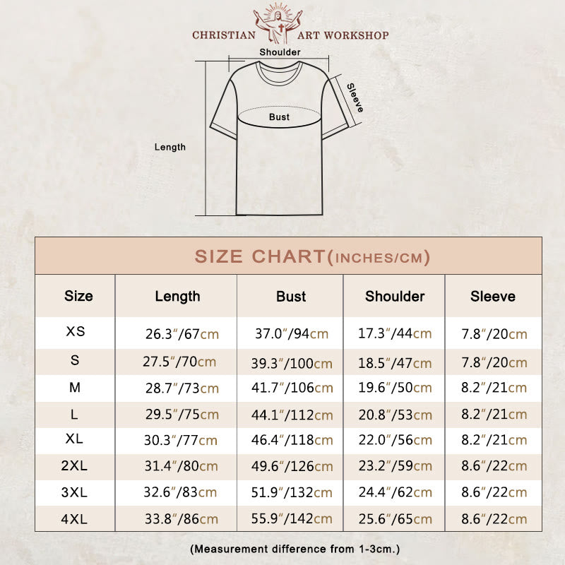 Christianartworkshop T-shirt femme « Parce que Dieu vit, je peux affronter demain » - image 1