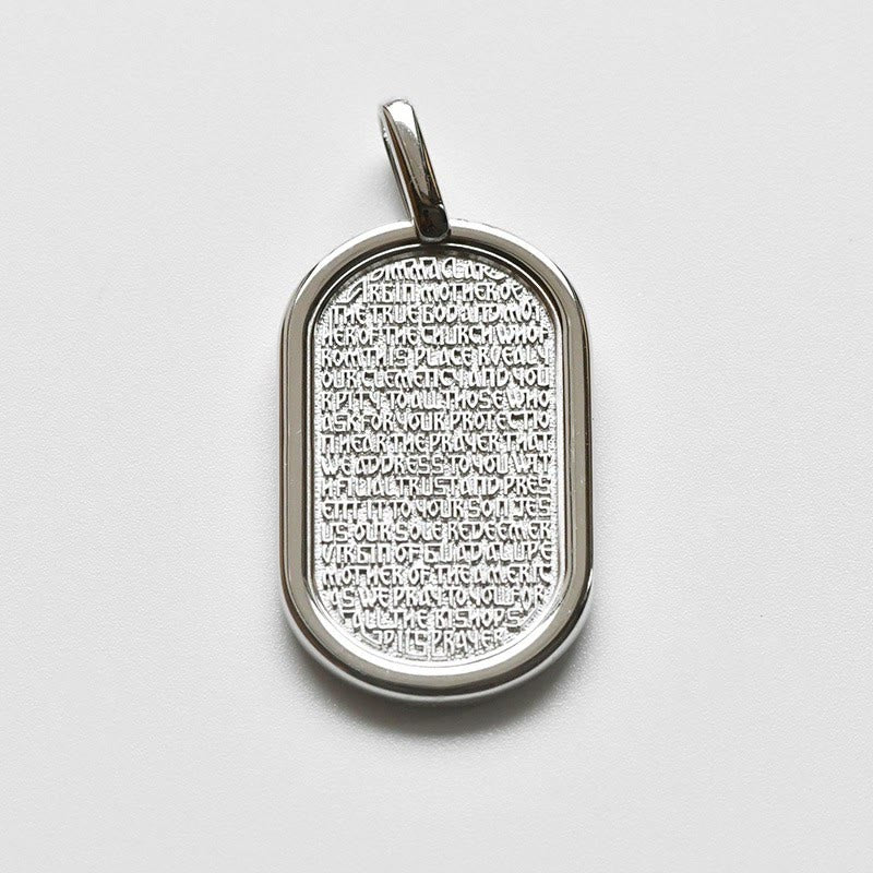 Collier pendentif élégant Notre-Dame de Guadalupe en argent sterling 925 de Christianartworkshop - image 3
