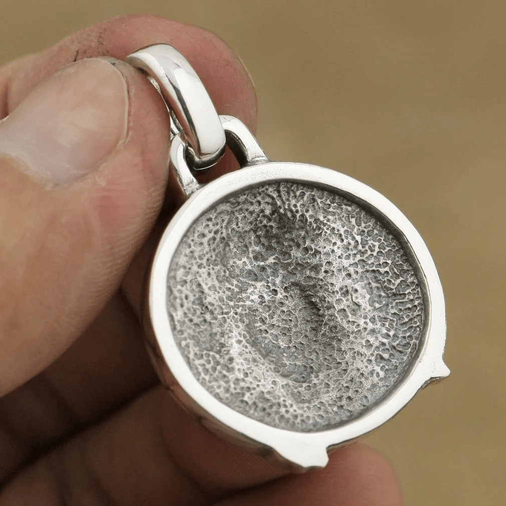 Collier sacré en argent sterling 925 représentant la couronne d'épines de Jésus, créé par Christianartworkshop. - image 7