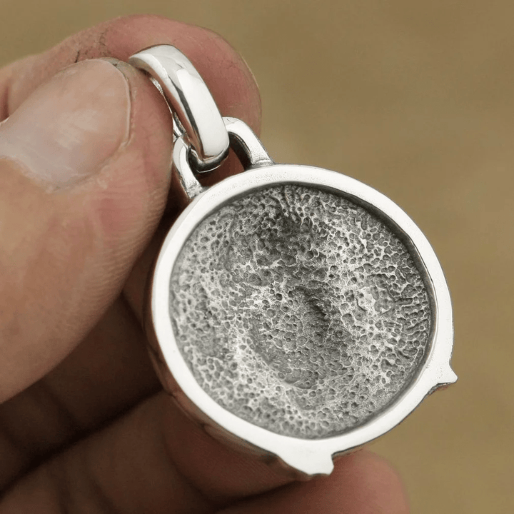 Collier sacré en argent sterling 925 représentant la couronne d'épines de Jésus, créé par Christianartworkshop. - image 7