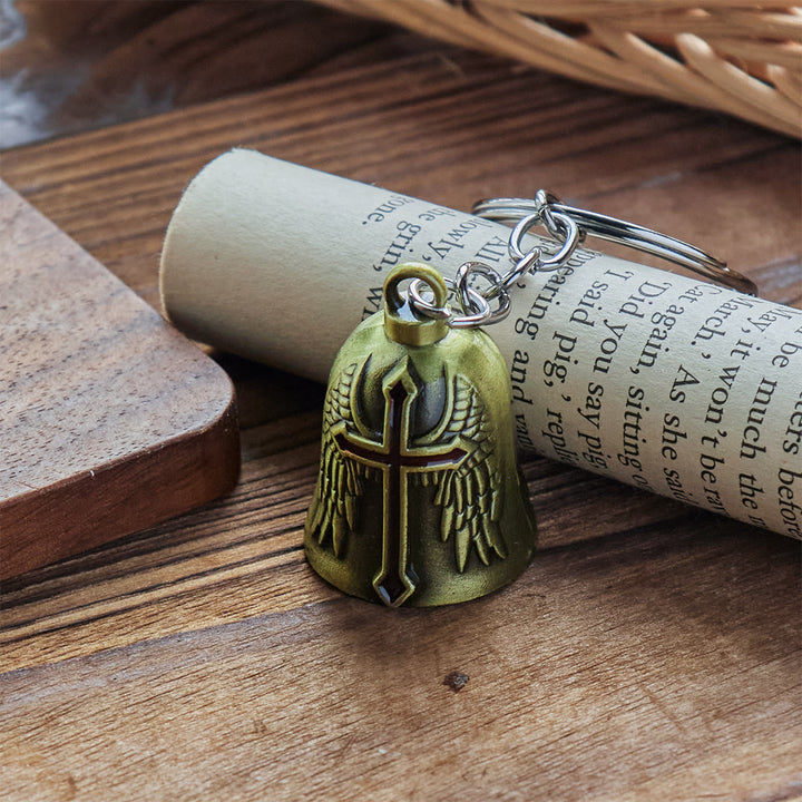 Christianartworkshop Porte-clés Clochette Gardienne Paladin Sacré et Ailes d'Ange : Armure de la Foi - image 3