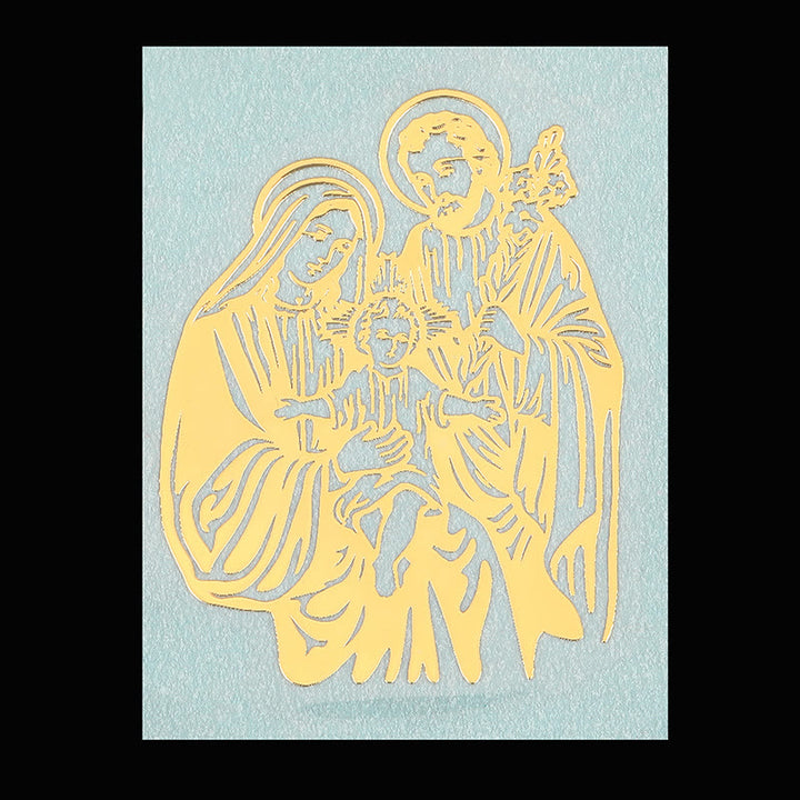 Christianartworkshop Autocollant Saint Doré pour téléphone : Plusieurs figures saintes disponibles - image 2