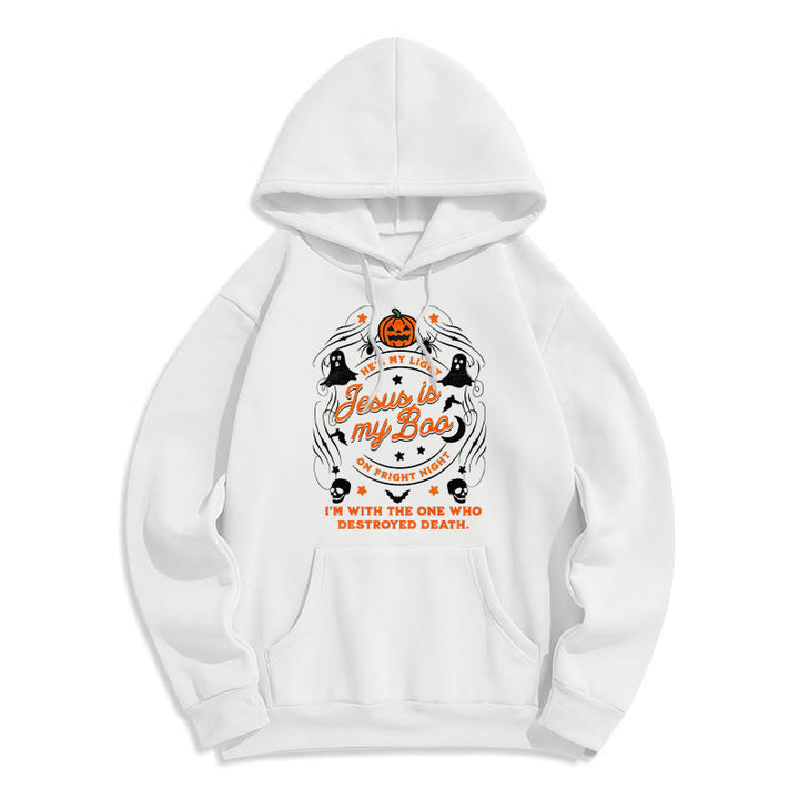 Christianartworkshop Jésus est mon chéri avec un sweat à capuche en polyester doublé polaire style Saint-Esprit - Blanc - 2XL - image 0