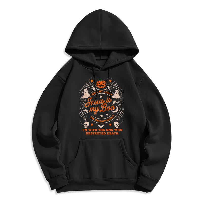 Christianartworkshop Jésus est mon chéri avec un sweat à capuche en polyester doublé polaire style Saint-Esprit - Noir - 2XL - image 2