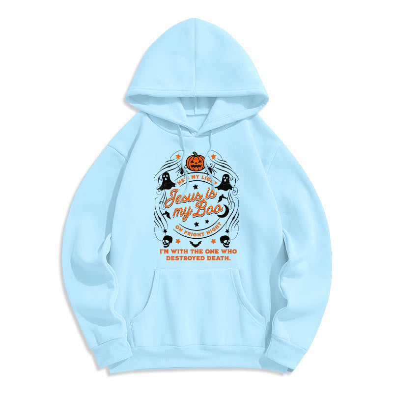 Christianartworkshop Jésus est mon chéri avec un sweat à capuche en polyester doublé polaire style Saint-Esprit - Bleu - 2XL - image 8