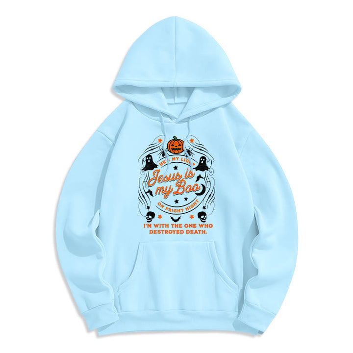 Christianartworkshop Jésus est mon chéri avec un sweat à capuche en polyester doublé polaire style Saint-Esprit - Bleu - 2XL - image 8