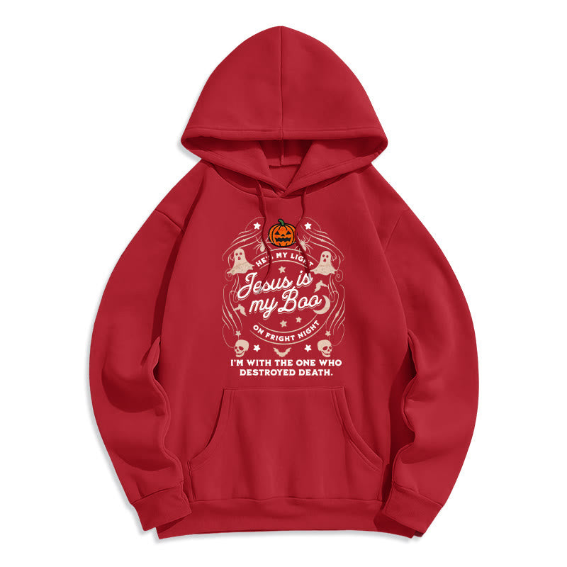 Christianartworkshop Jésus est mon chéri avec un sweat à capuche en polyester doublé polaire style Saint-Esprit - Rouge - 2XL - image 4