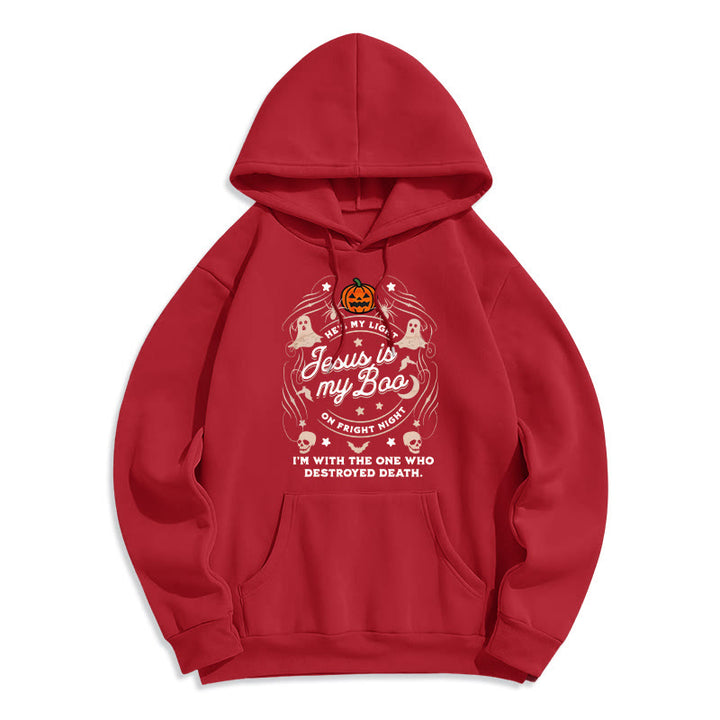 Christianartworkshop Jésus est mon chéri avec un sweat à capuche en polyester doublé polaire style Saint-Esprit - Rouge - 2XL - image 4