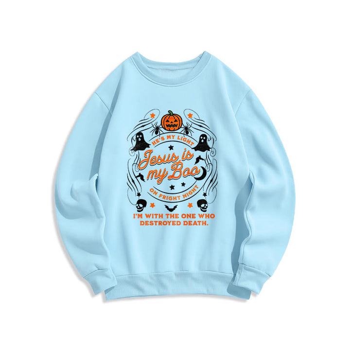 Christianartworkshop Jésus est mon chéri avec sweat-shirt en polyester doublé polaire style Saint-Esprit - Bleu - 2XL - image 3