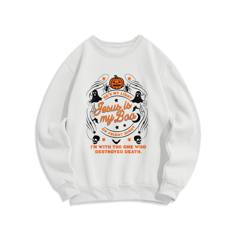 Christianartworkshop Jésus est mon chéri avec sweat-shirt en polyester doublé polaire style Saint-Esprit - Blanc - 2XL - image 0