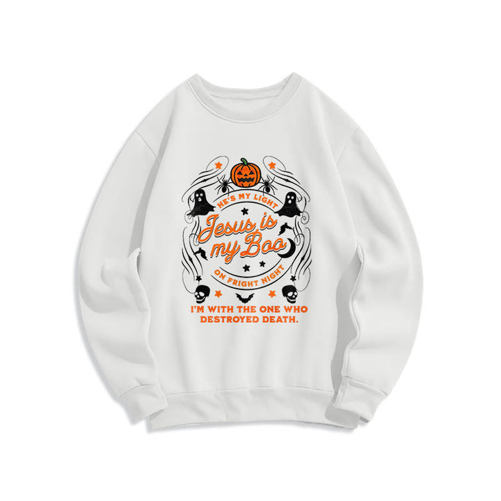 Christianartworkshop Jésus est mon chéri avec sweat-shirt en polyester doublé polaire style Saint-Esprit - Blanc - 2XL - image 0