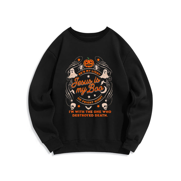 Christianartworkshop Jésus est mon chéri avec sweat-shirt en polyester doublé polaire style Saint-Esprit - Noir - 2XL - image 4