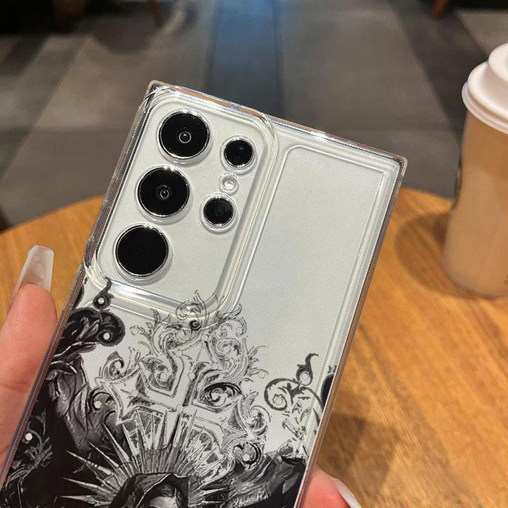 Christianartworkshop Étui de téléphone style gothique représentant la Vierge Marie, compatible avec Samsung Galaxy - image 3