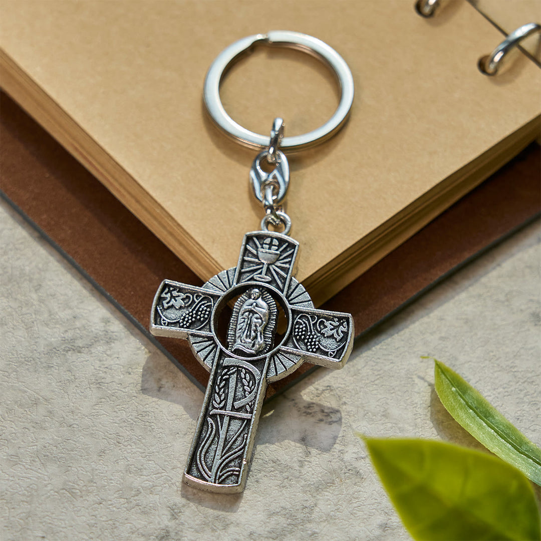 Christianartworkshop Porte-clés Première Communion Daily Faith : Compagnon d'une étape sacrée - image 1