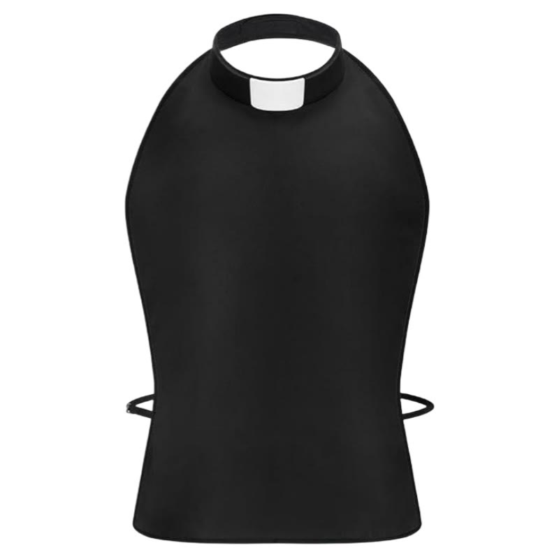 Christianartworkshop Collier unisexe doux et confortable pour clergé avec insert pour diverses activités - image 14
