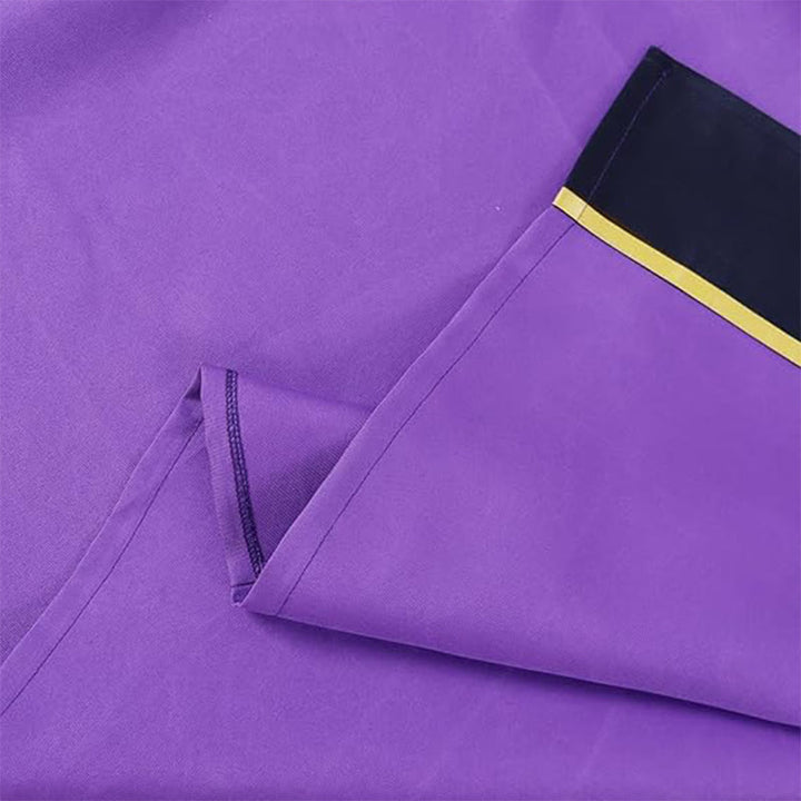 Christianartworkshop Robe de clergé violette ornée d'une croix dorée et de rayures - image 6