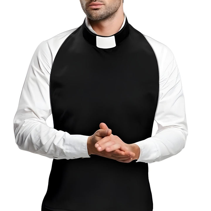 Christianartworkshop Collier unisexe doux et confortable pour clergé avec insert pour diverses activités - image 11