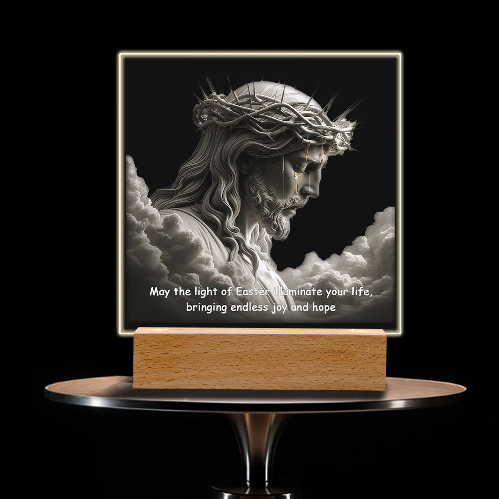 Christianartworkshop Veilleuse Scène d'art du Christ : Icônes sacrées et lueur durable - D - image 7