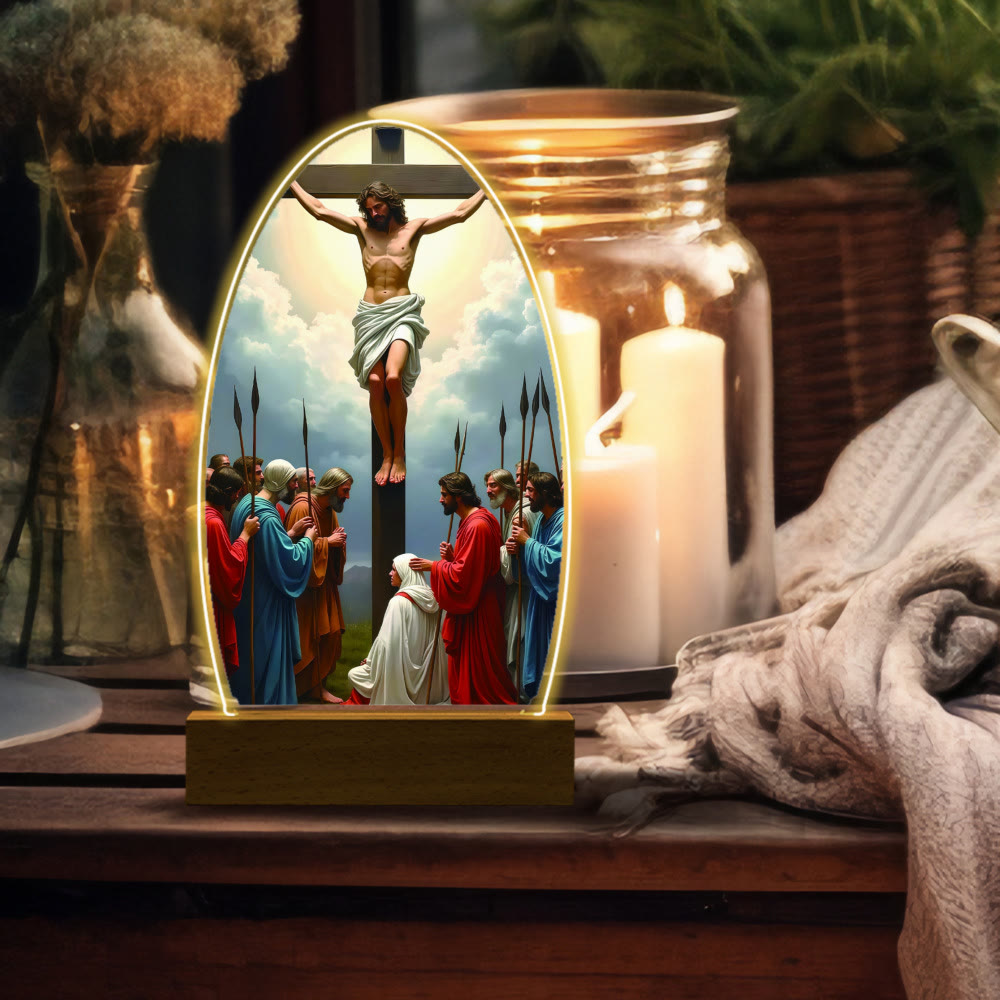 Christianartworkshop Veilleuse « Moments de prière réconfortants avec Jésus et la Vierge Marie » - O - image 18