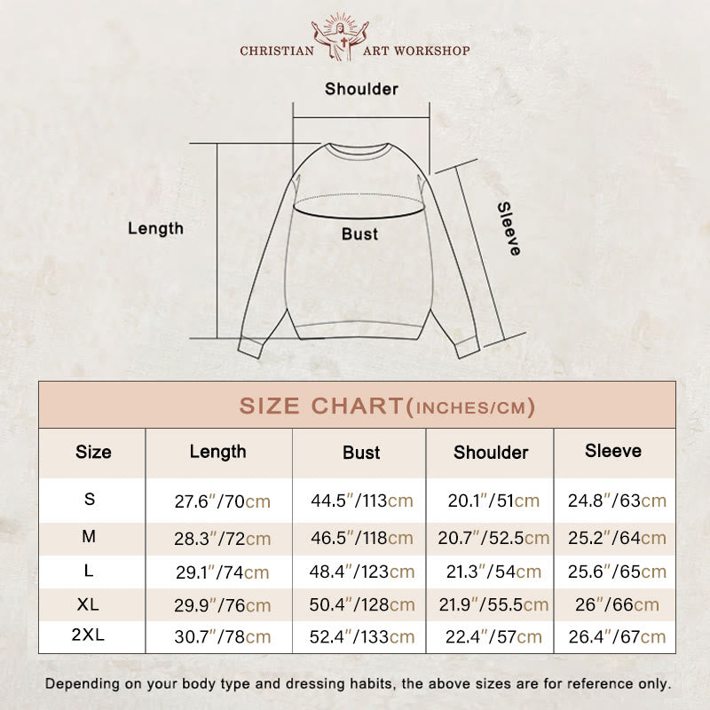 Atelier d'art chrétien - Sweat-shirt en polyester doublé polaire « La création de moi par Dieu » - Un récit de foi amusant et inspirant - image 1