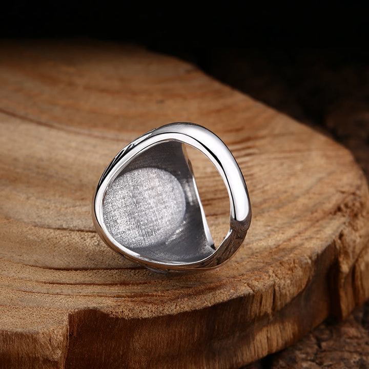 Bague croix artistique en filigrane d'argent de Christianartworkshop : un mélange unique d'art et de foi - image 2