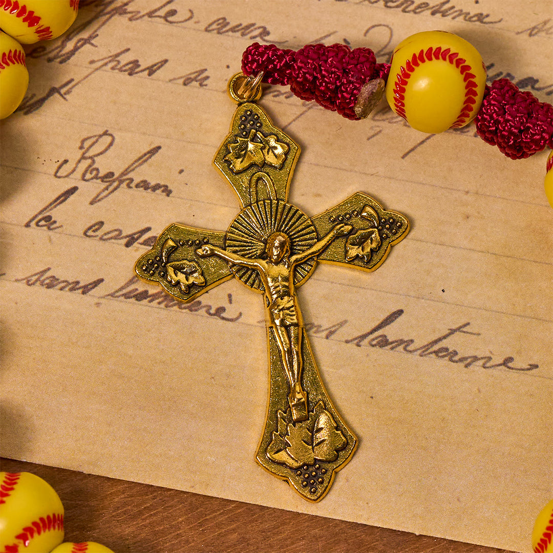 Christianartworkshop Chapelet de softball dynamique avec cordon en nylon résistant pour une force durable - image 8